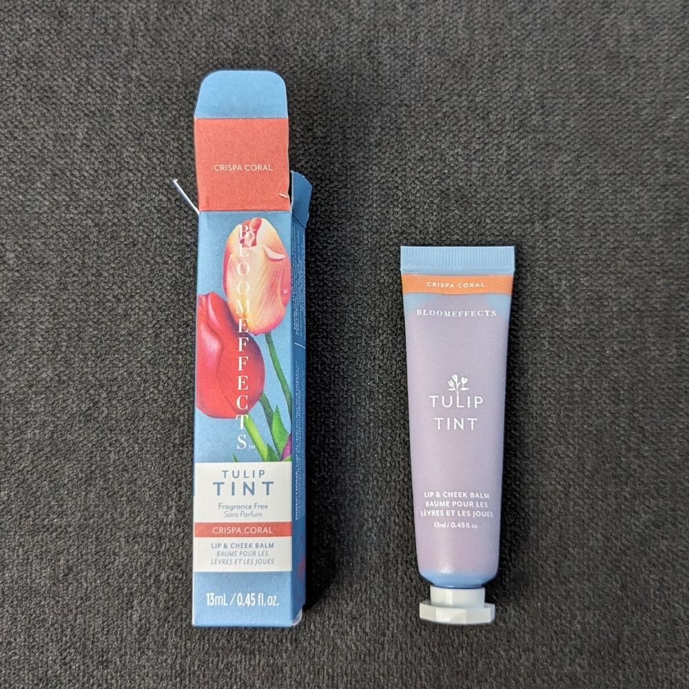 Bloomeffects Tulip Tint Lip and Cheek Balm in Crispa Coral